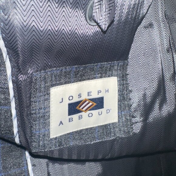 Joseph Abboud Men's Sportcoat Plaid 44 X-Long - Picture 3 of 4